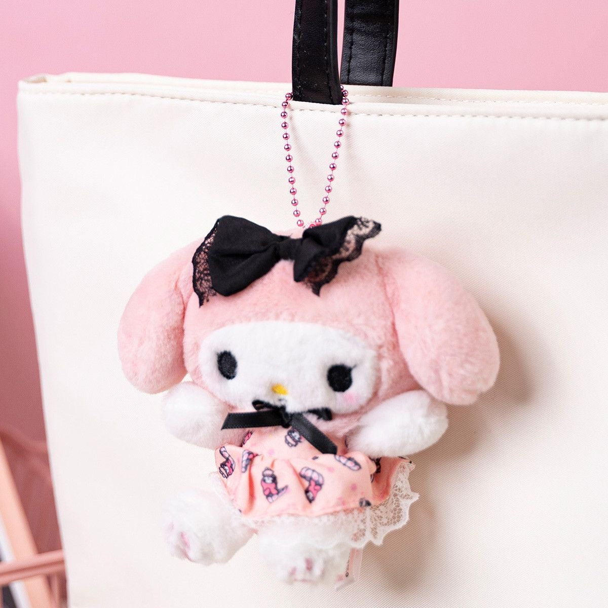 AOGER Sanrio My Melody Original Plush Pendant Keyring