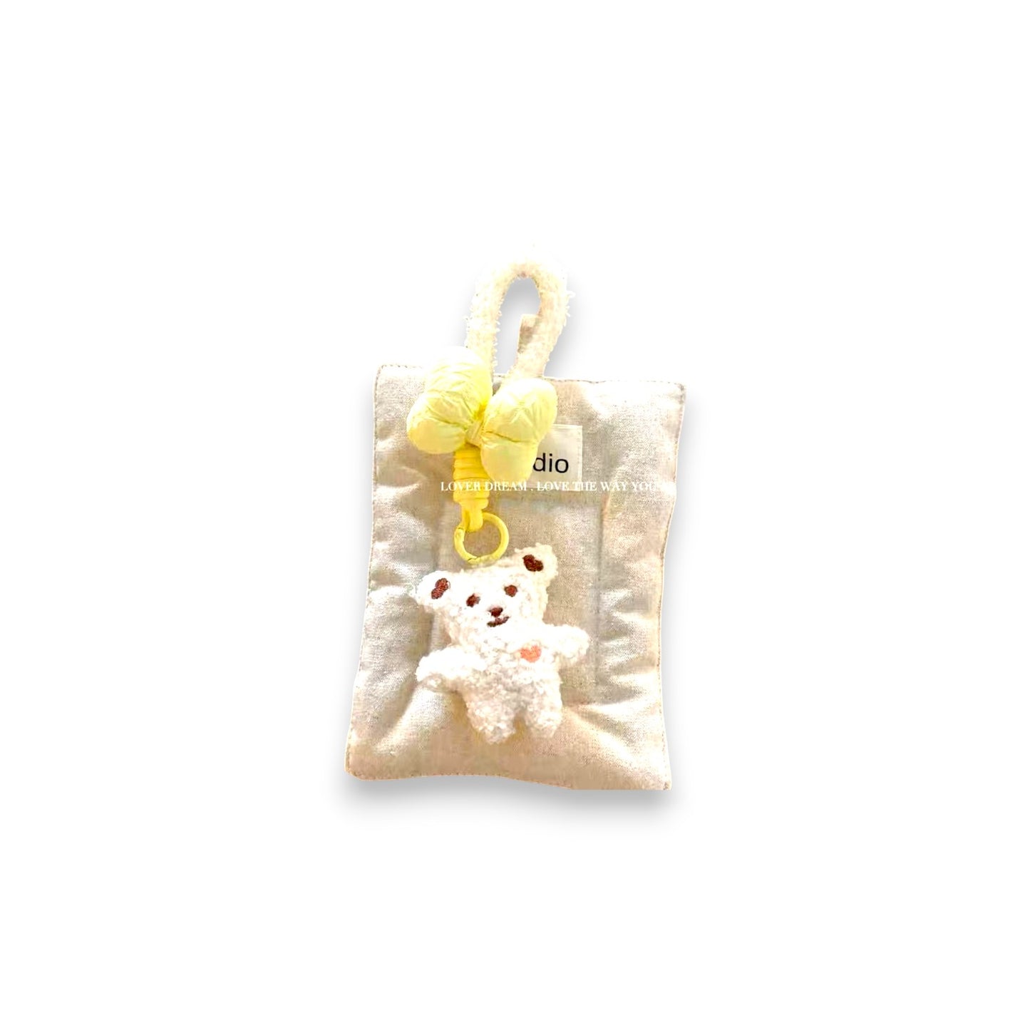 SCRIBBO DIY Plush Keyring