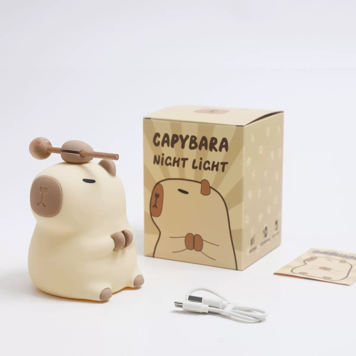 Capybara Silicone Pat Night Light