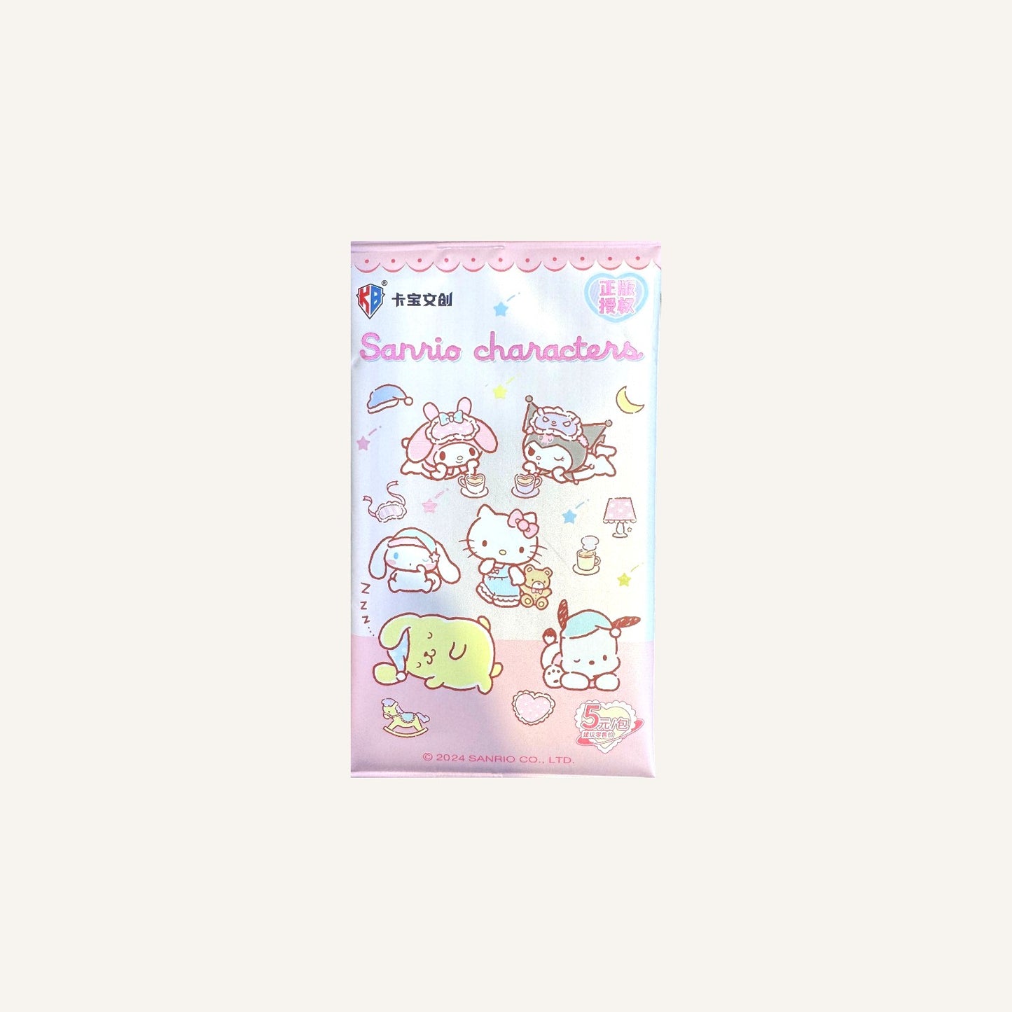 KABAO Sanrio Polaroid Party Series Collectible Card Pack (3 Cards per Pack)