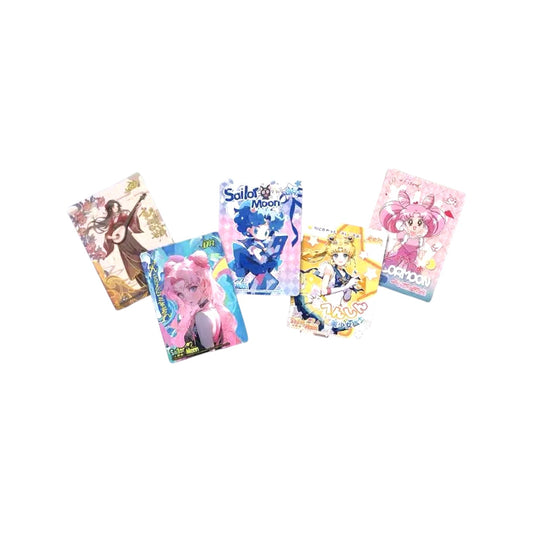 SAILOR MOON Nebula Edition Character Collectible Card Pack (5 Cards per Pack)