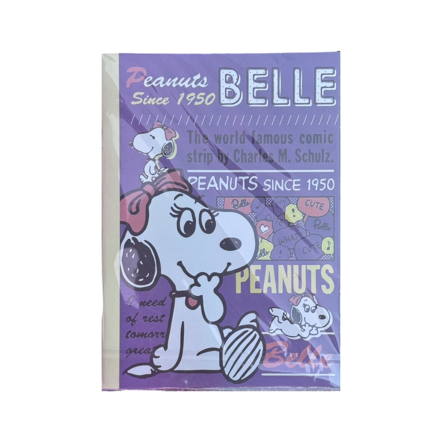 SNOOPY B5 Dot-Line Notebook