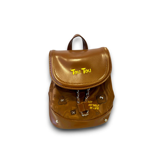 TOUTOU Leather Mini Backpack