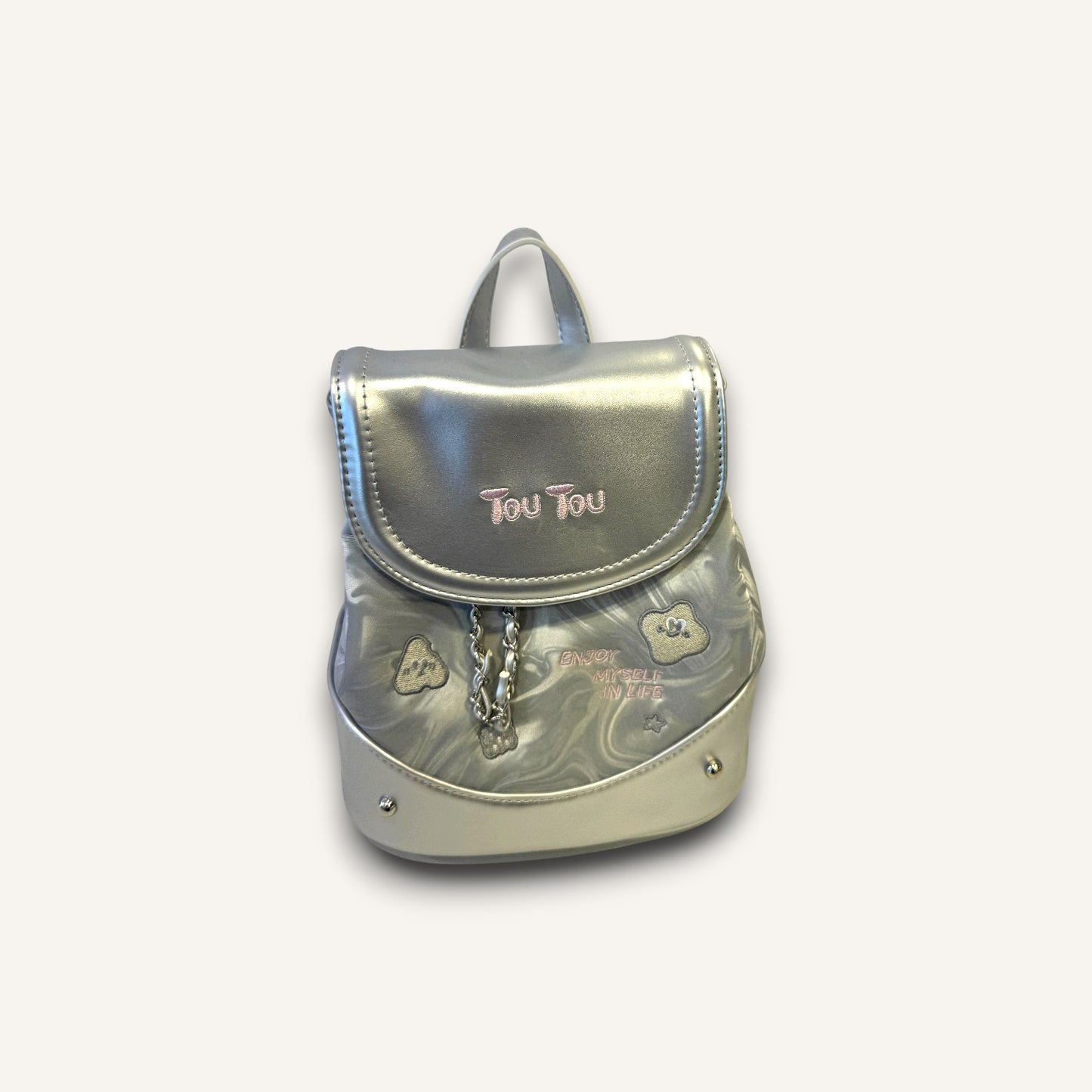 TOUTOU Leather Mini Backpack