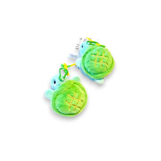 TURTLE Lays Egg Plush Keyring