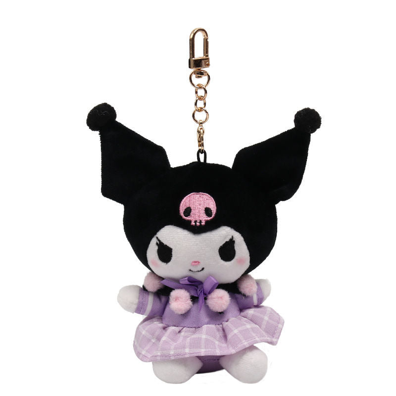 AOGER Sanrio Kuromi Original Plush Pendant Keyring