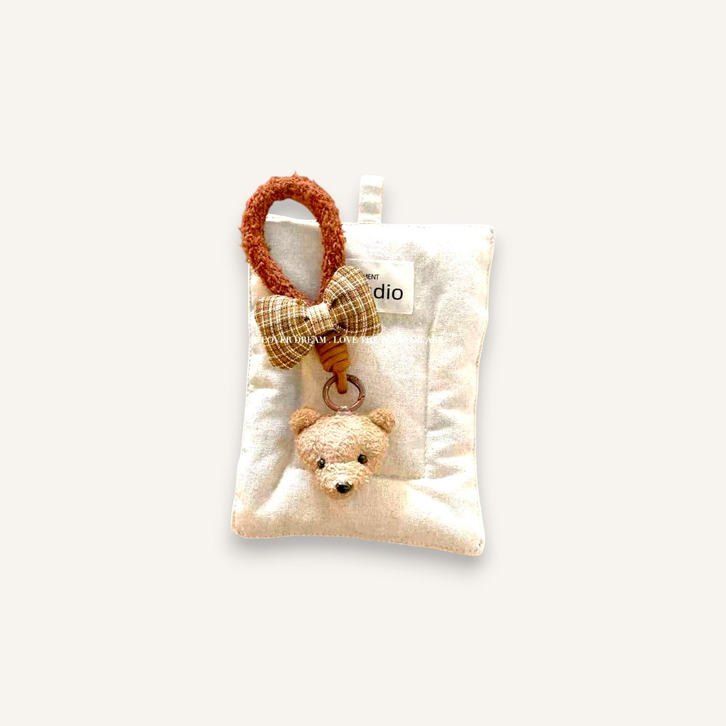 SCRIBBO DIY Plush Keyring