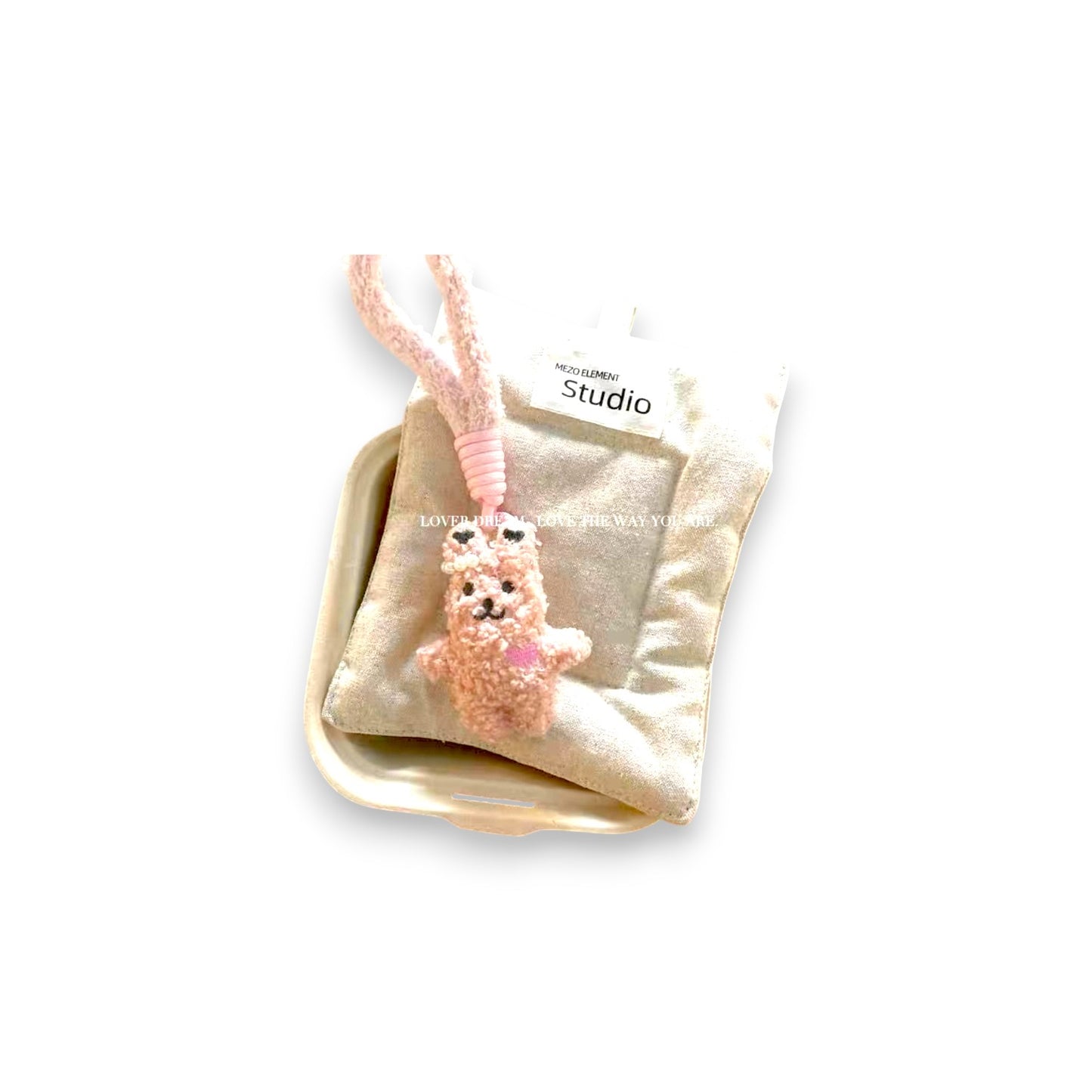 SCRIBBO DIY Plush Keyring