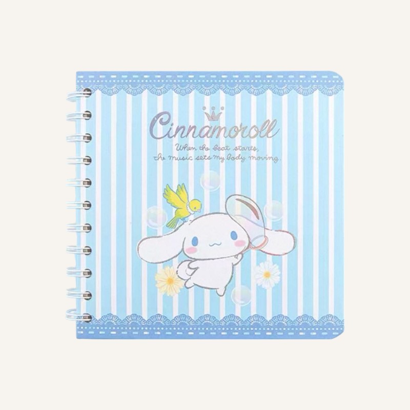 GB Sanrio Cinnamoroll Hard Cover Spiral Binded Notebook 80pg