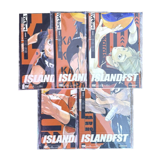 HAILYUU!! B5 Dot-Line Notebook – Anime Character Cover