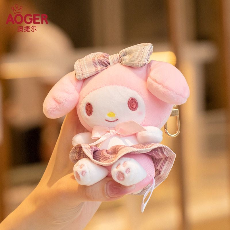 AOGER Sanrio My Melody Original Plush Pendant Keyring