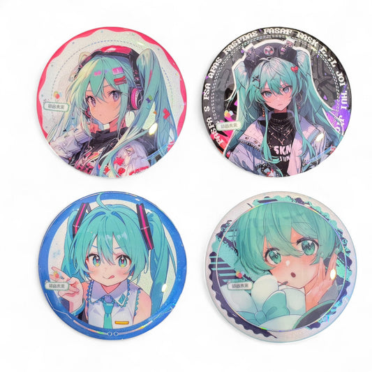 HATSUNE MIKE 2nd Edition Blind Bag Can Badge 75mm (Single)