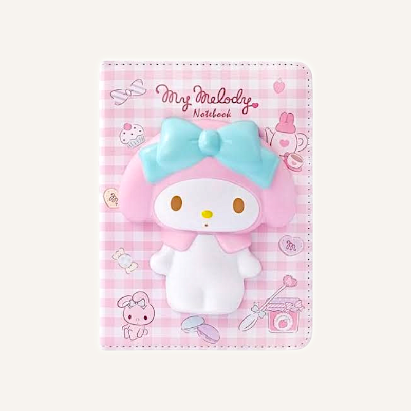 IIGEN Sanrio My Melody Squishy Diary Book