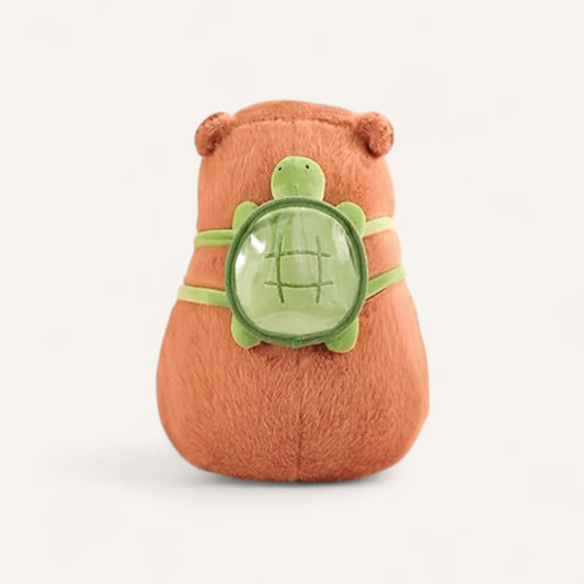 Capybara Original Plushie w/ Detachable Turtle Backpack 80cm