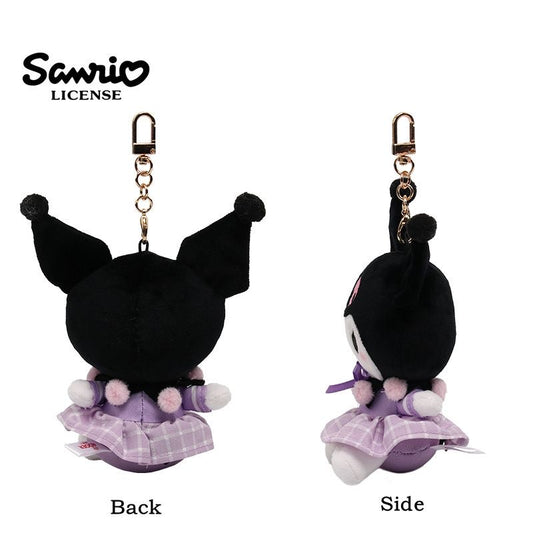 AOGER Sanrio Kuromi Original Plush Pendant Keyring
