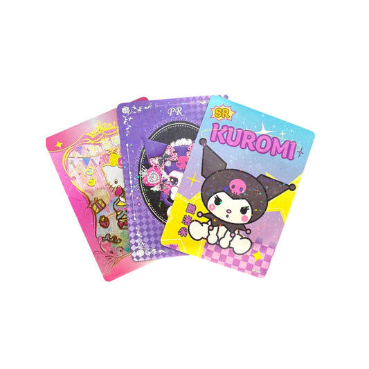 SANRIO Character Collectible Card Pack (3 Cards per Pack)