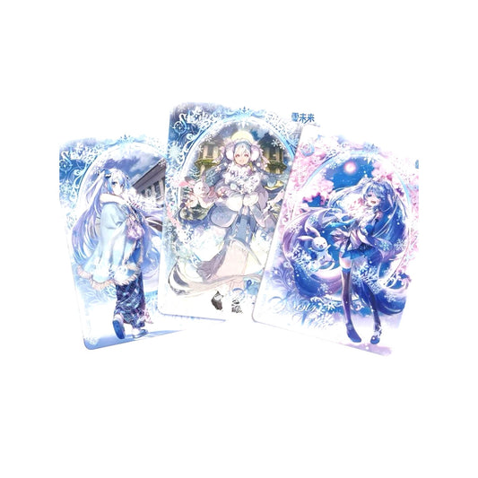 KAYOU Hatsune Miku Snow Fantasy Series Collectible Card Pack (5 Cards per Pack)