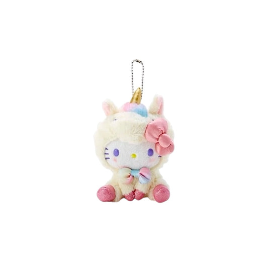 SANRIO Hello Kitty Unicorn Suprise Plush Pendant Keyring