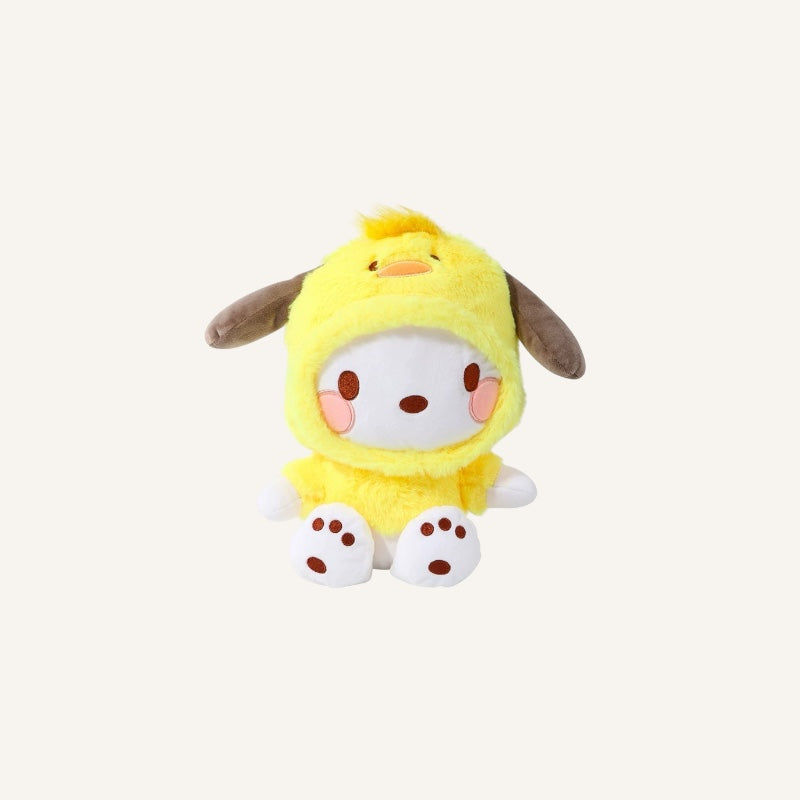 SANRIO Pajama Series Plush Pendant Keyring