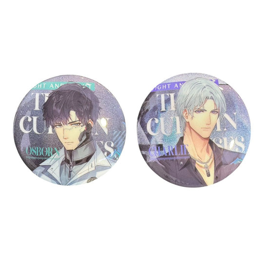 LIGHT AND NIGHT Character Blind Bag Can Badge 58mm (Single)