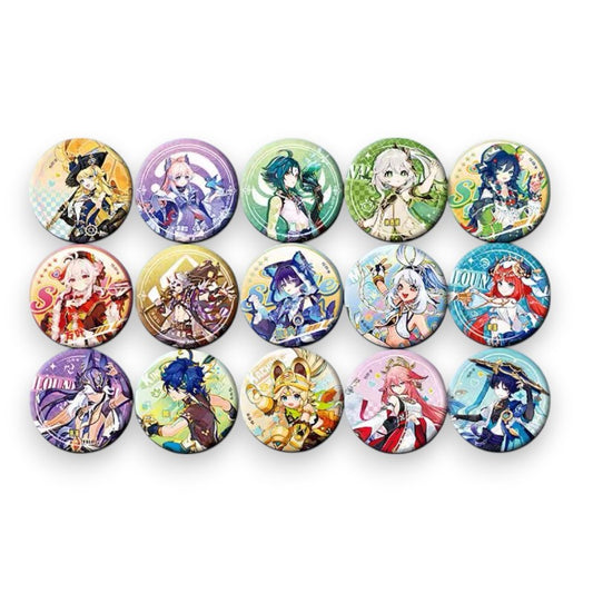 GENSHIN Impact Blind Bag Can Badge – Limitless Possibility Series 75mm (Single)