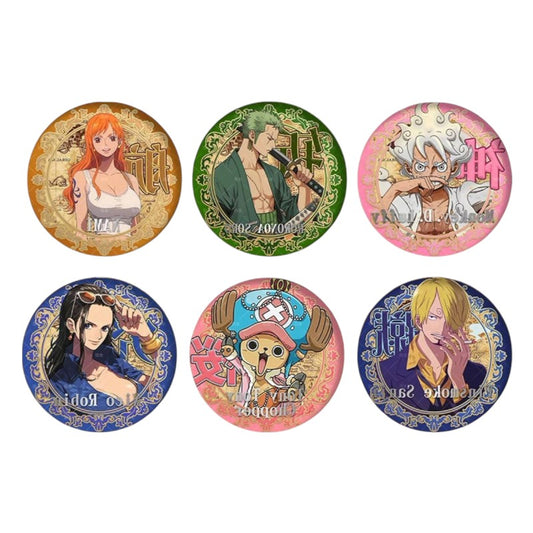 ONE PIECE Character Blind Bag Can Badge 75MM (Single)