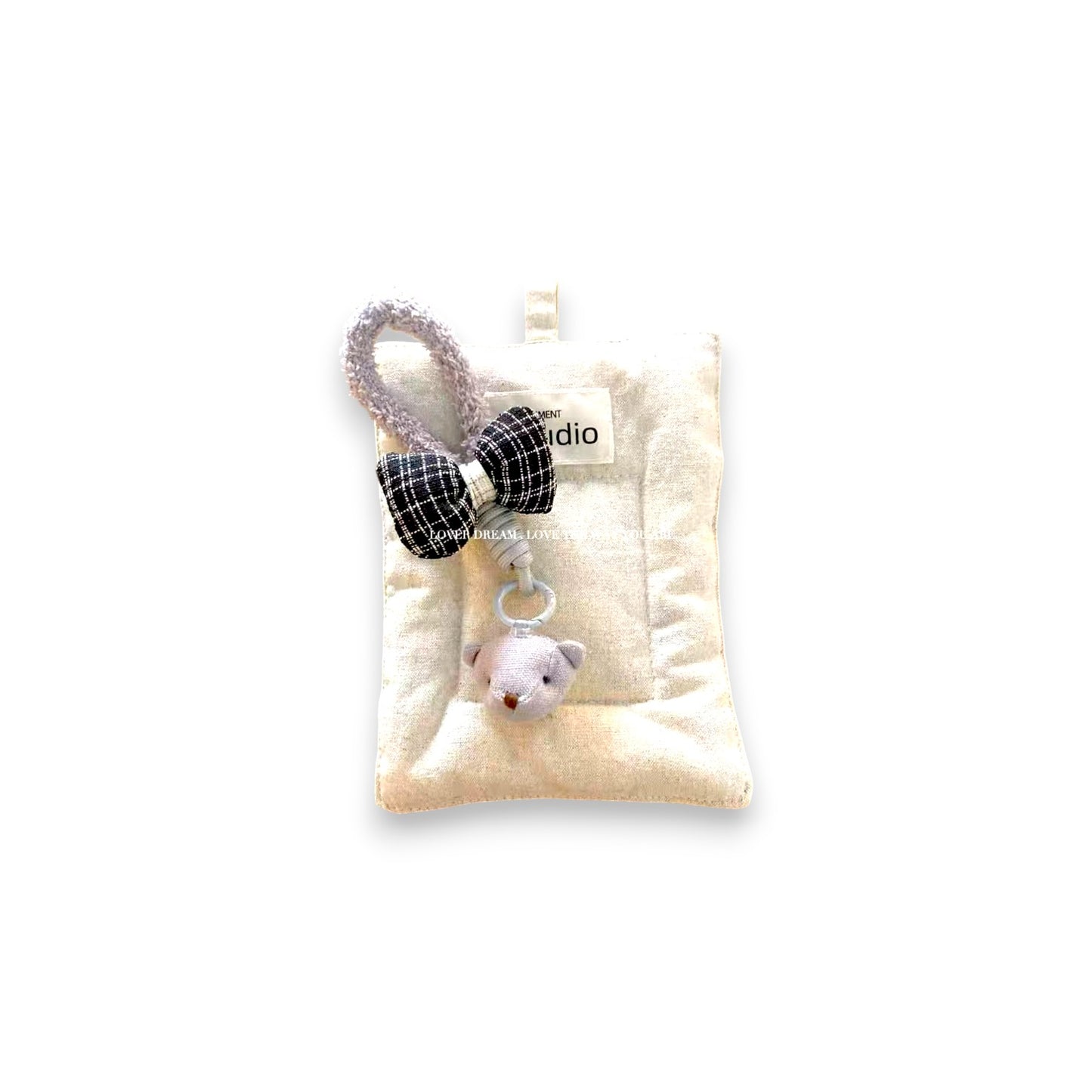 SCRIBBO DIY Plush Keyring