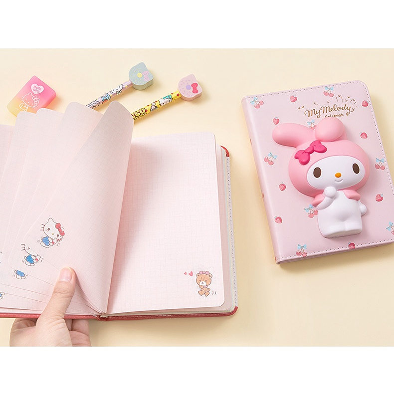 IIGEN Sanrio My Melody Squishy Diary Book