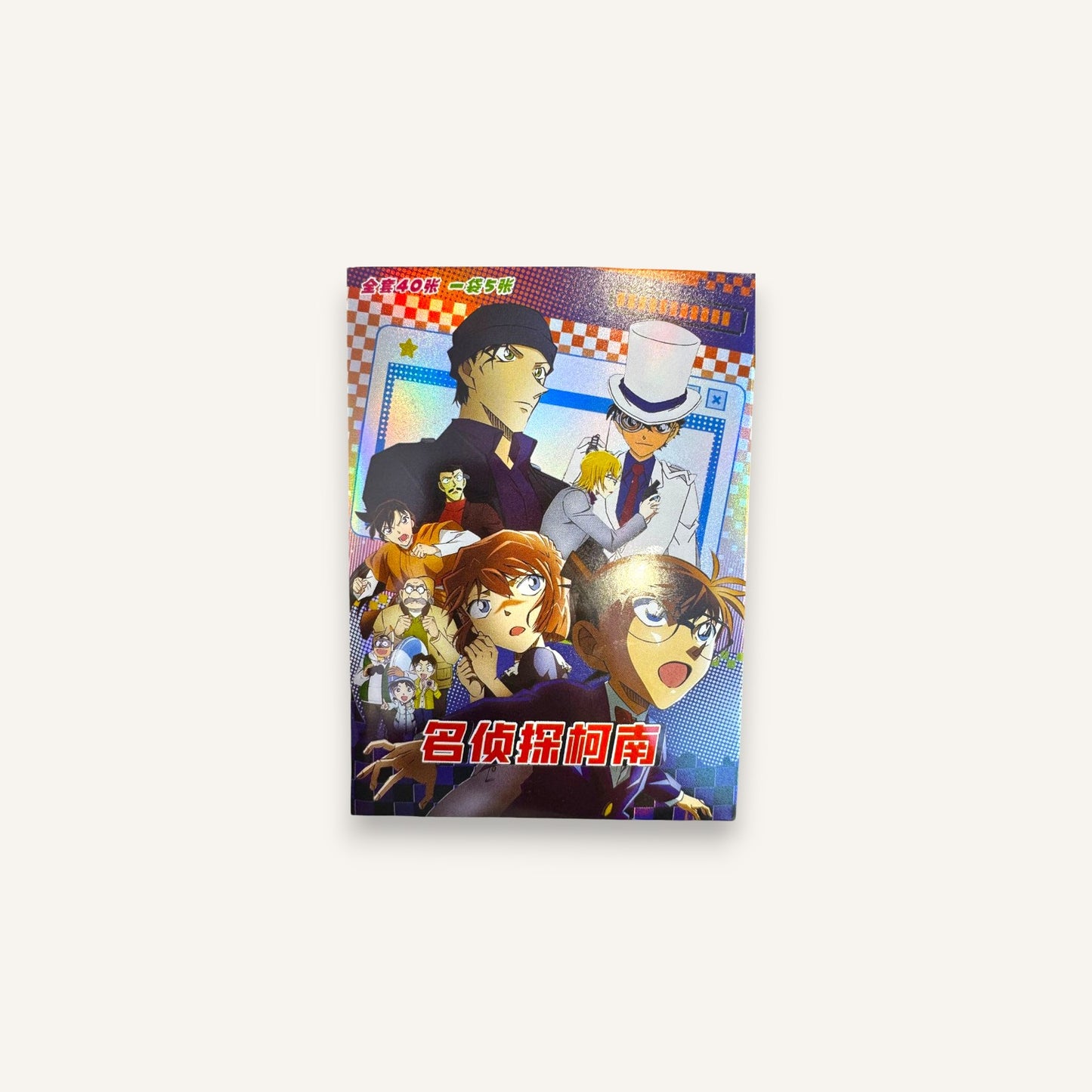 DETECTIVE CONAN Collectable Character Polaroid-Style Transparent Card Blind Bag (5 Cards Pack)