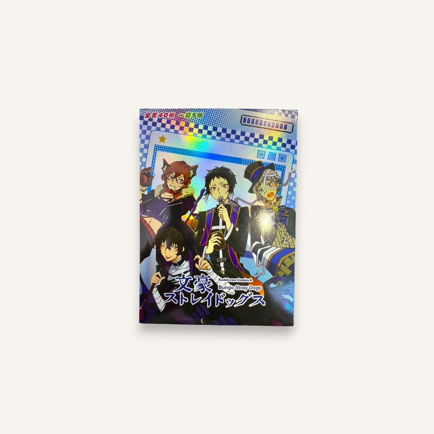 BUNGOU STRAY DOGS Polaroid-Style Transparent Card Blind Bag (5 Cards Pack)