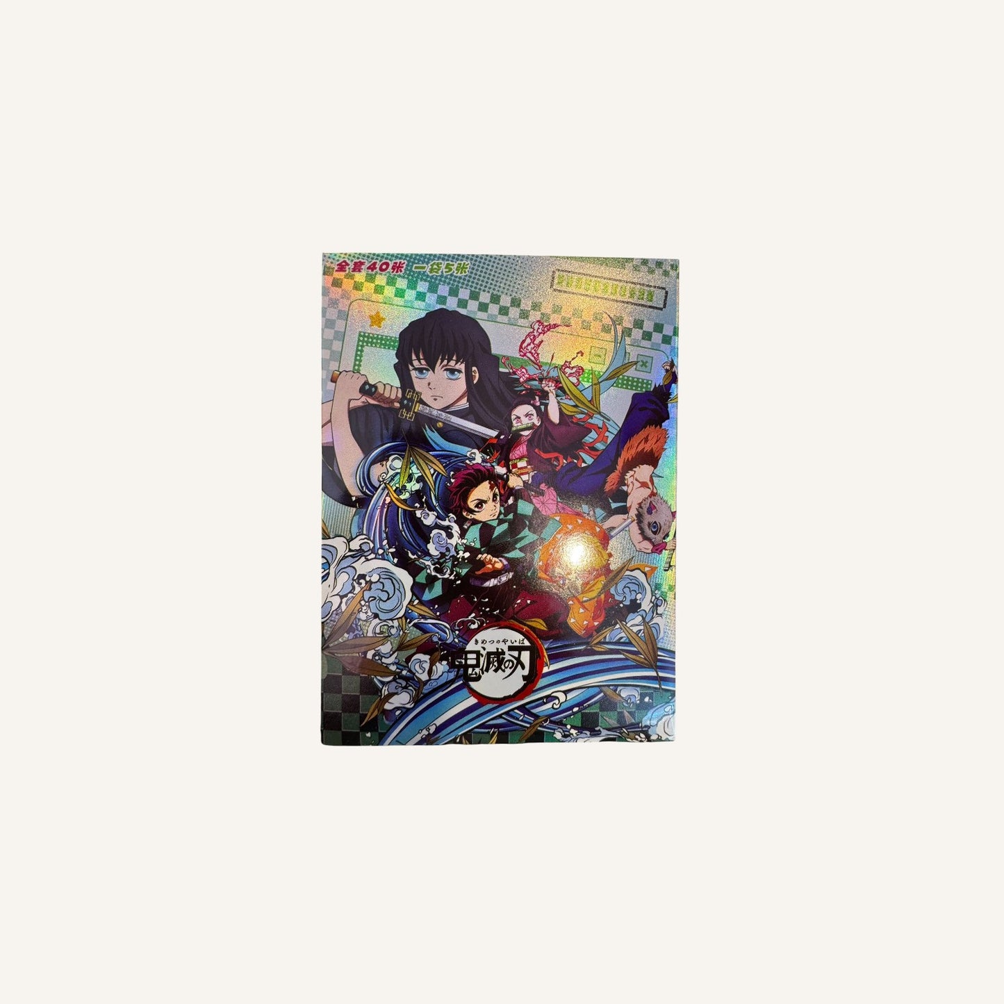 DEMON SLAYER Collectable Character Polaroid-Style Transparent Card Blind Bag (5 Cards Pack)