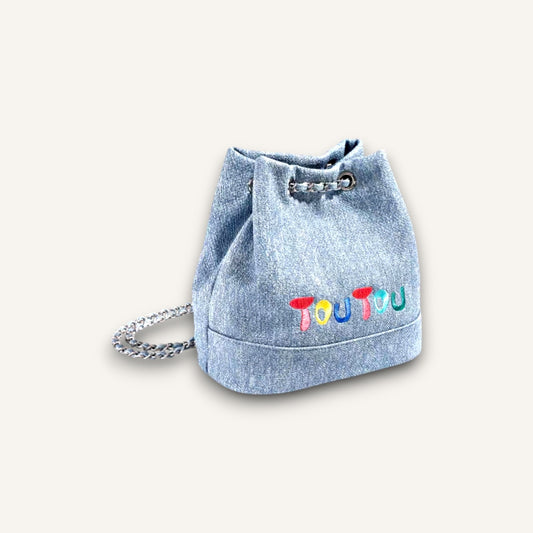 TOUTOU Denim Backpack