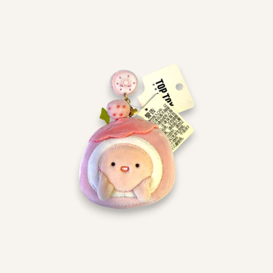 TOPTOY Swiss Roll Plush Keyring