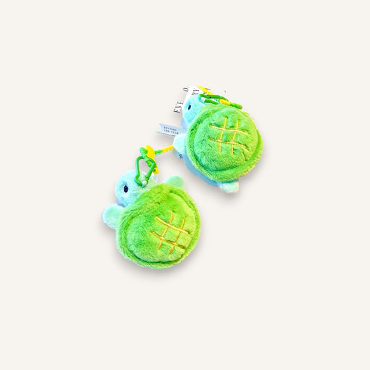 TURTLE Lays Egg Plush Keyring