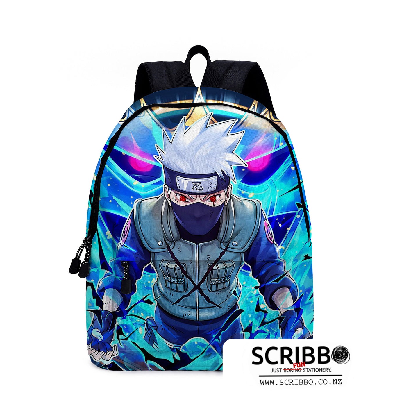 Naruto Kakashi School Bag - 16in