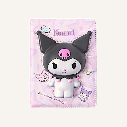 IIGEN Sanrio Kuromi Squishy Diary Book