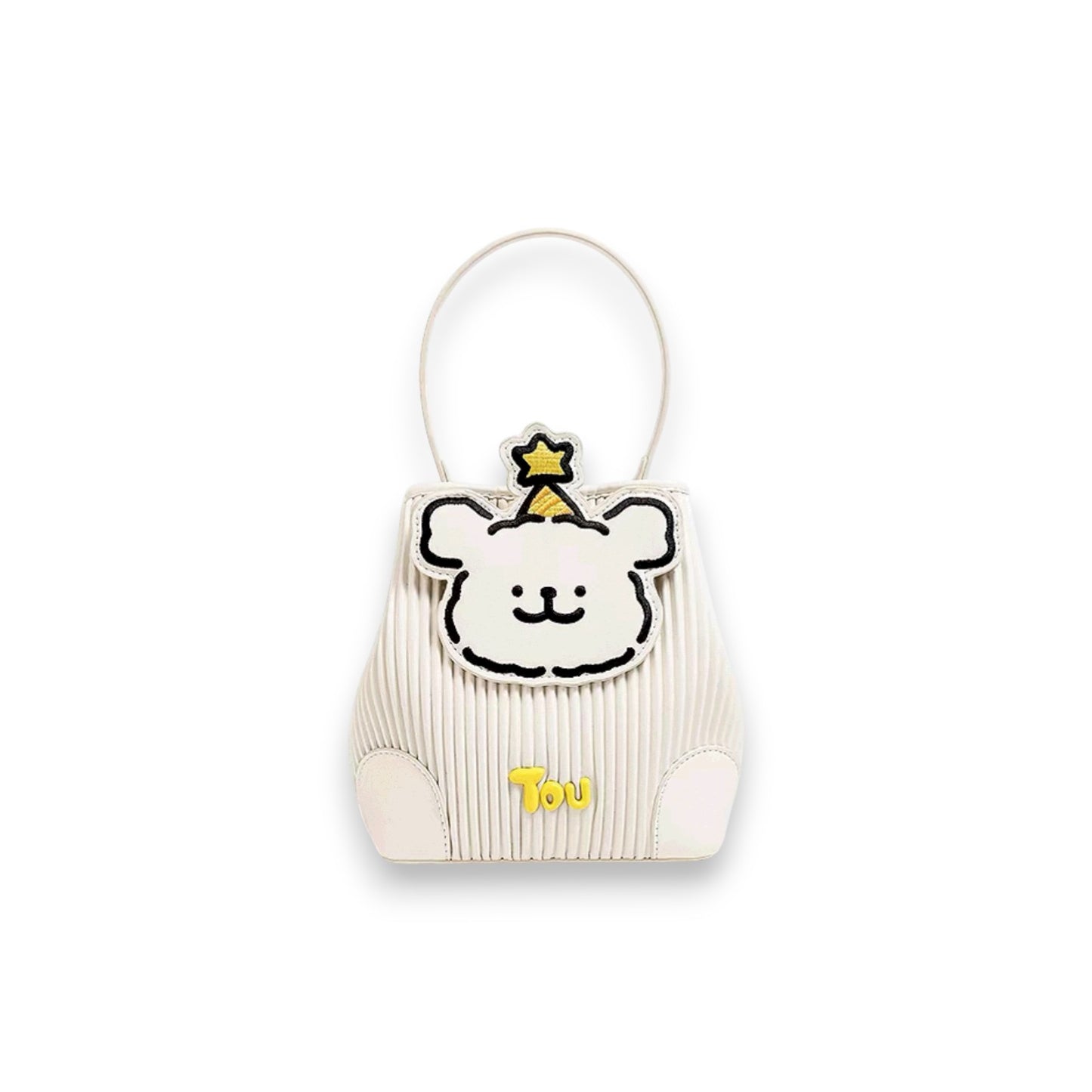 TOUTOU Maltese Bucket Bag