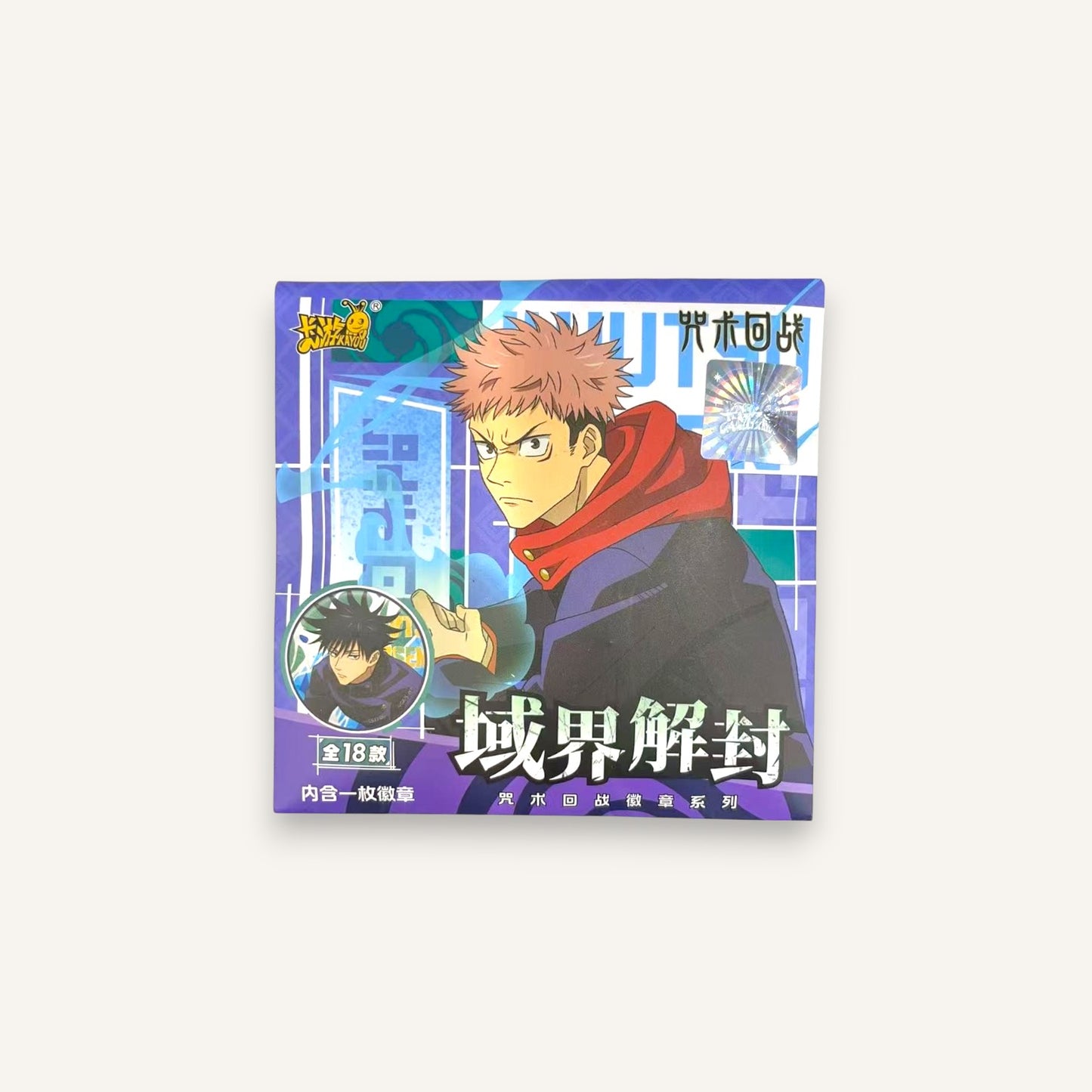 KAYOU Jujutsu Kaisen “Domain Unleashed” Blind Bag Can Badge 58mm (Single)