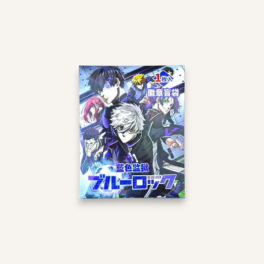 BLUE BLOCK Character Blind Bag Can Badge 58mm (Single)