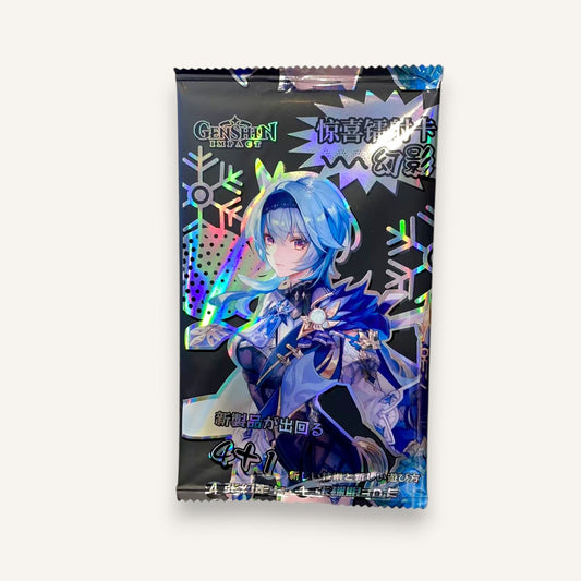 GENSHIN IMPACT Phantom Surprise Holographic Card Pack (5 per Pack)