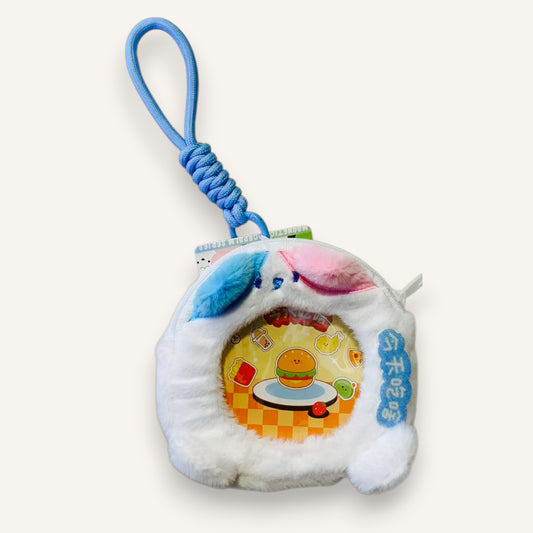 Shy Cutie Foodie Series Plush Can Badge Strap Clip